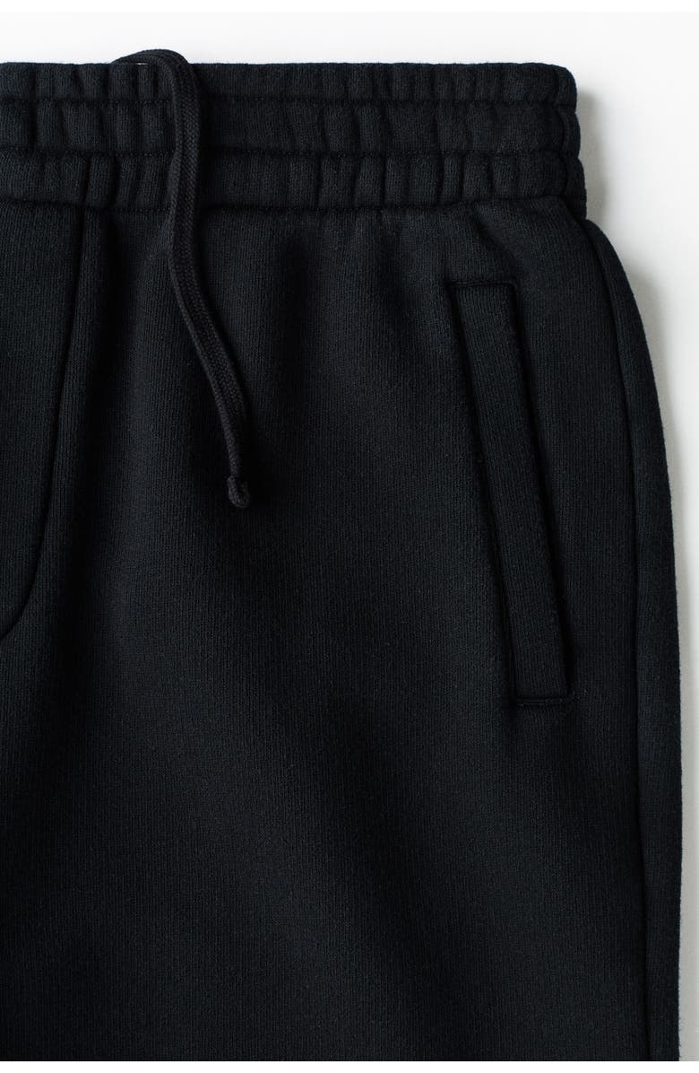 H&M Relaxed-fit sweatpants, Alternate, color, Black