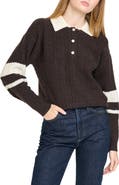 WAYF Scout Cable Knit Sweater