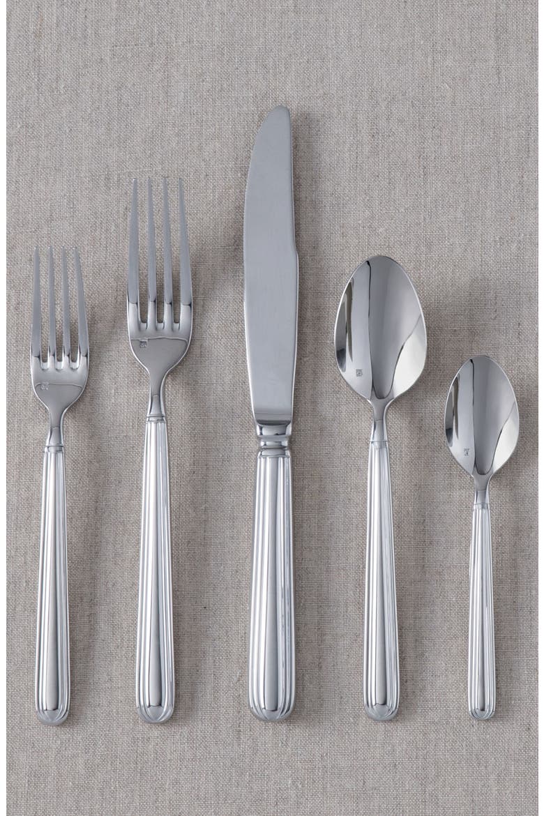 Metropolitan 20-Piece Place Setting, Alternate, color, SILVER
