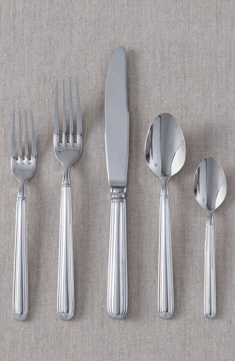 Fortessa Metropolitan 20-Piece Place Setting, Alternate, color, Silver