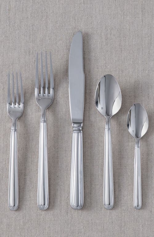 Fortessa Metropolitan 20-piece Place Setting In Silver