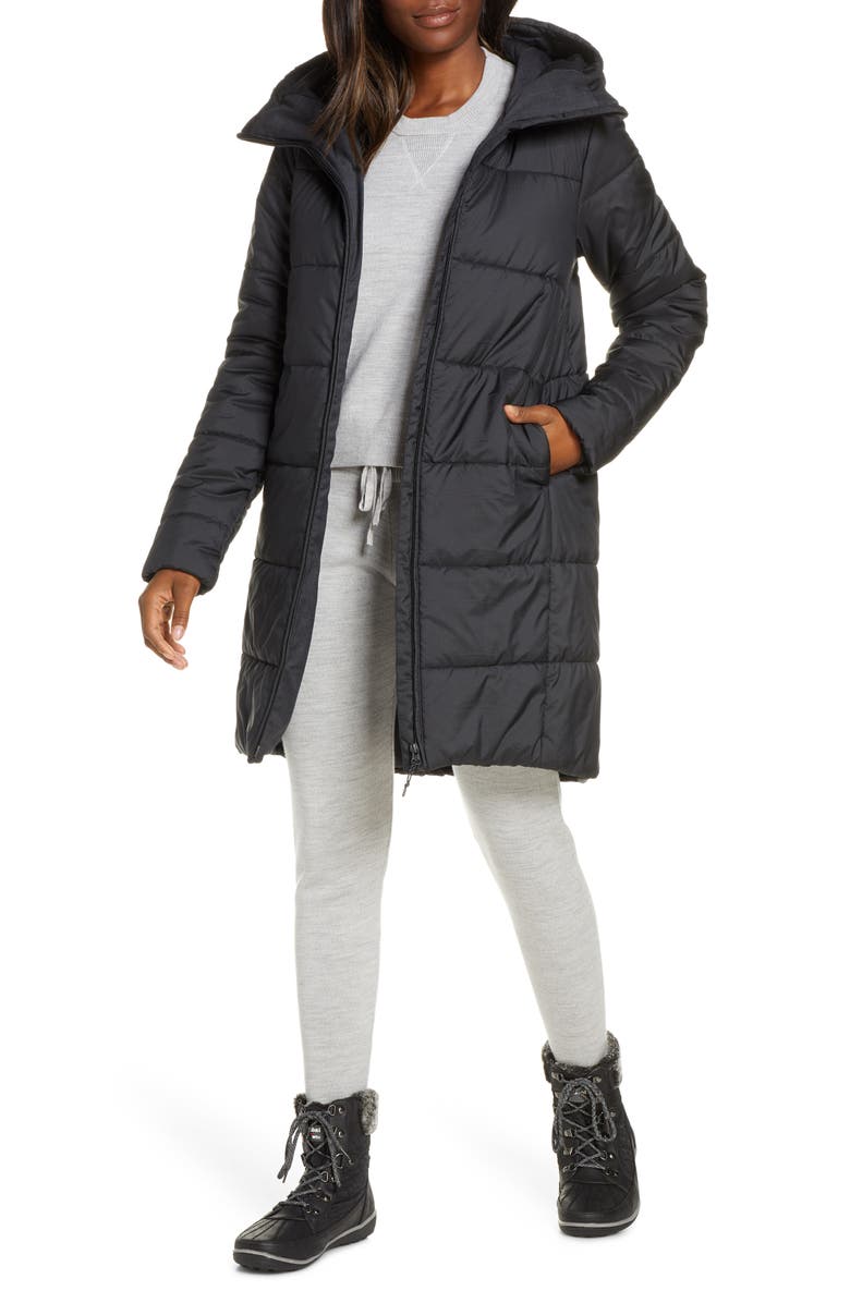 Icebreaker Collingwood 3Q Hooded MerinoLOFT<sup>™</sup> Insulated Water Repellent Jacket, Main, color, 