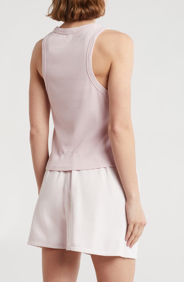 DKNY High Neck Rib Tank Top, Alternate, color,