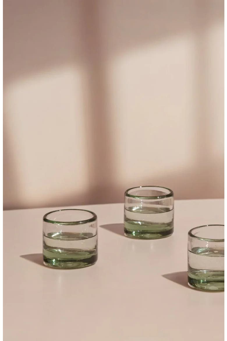 Ana Clear Short Glass - Set of 4, Main, color, Clear
