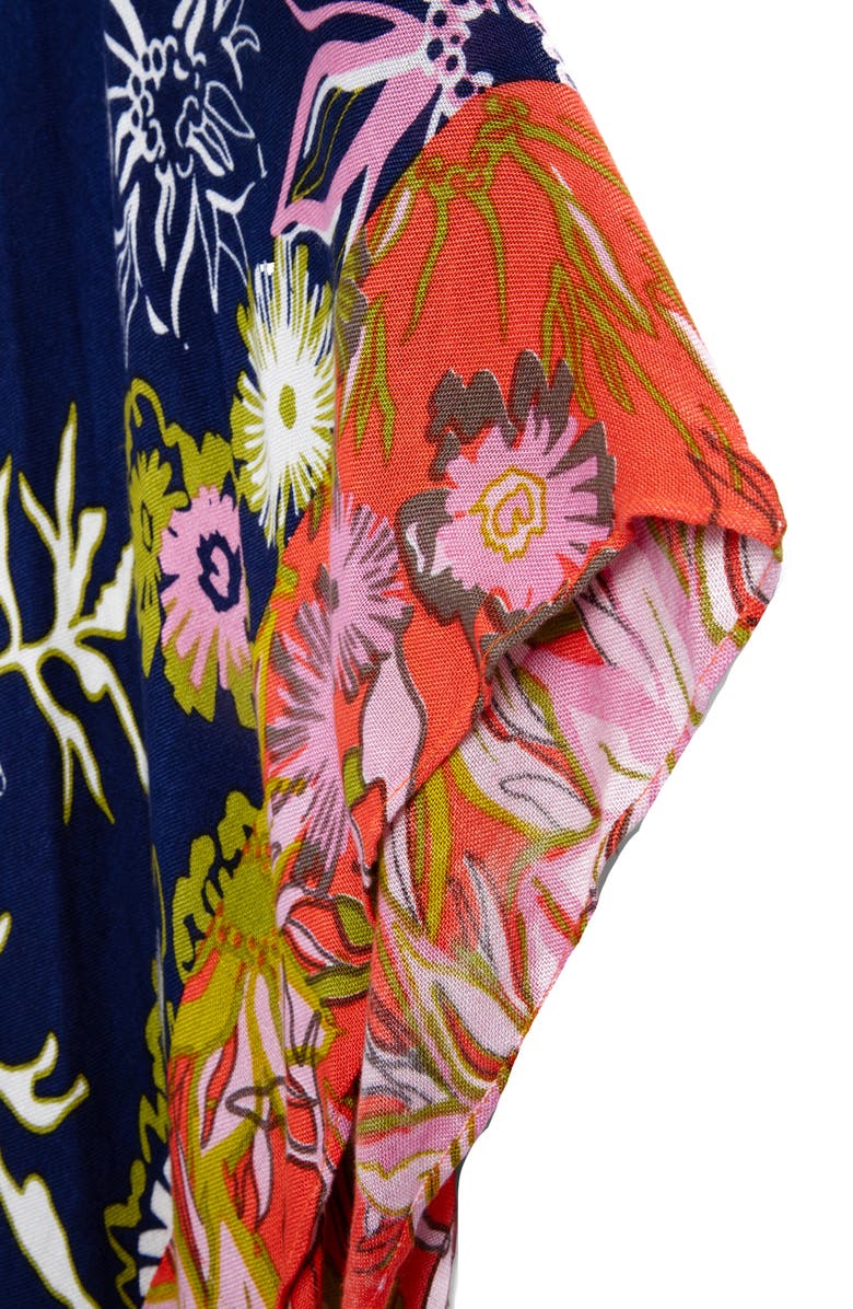 SAACHI Windflower Drape Duster, Alternate, color, Navy