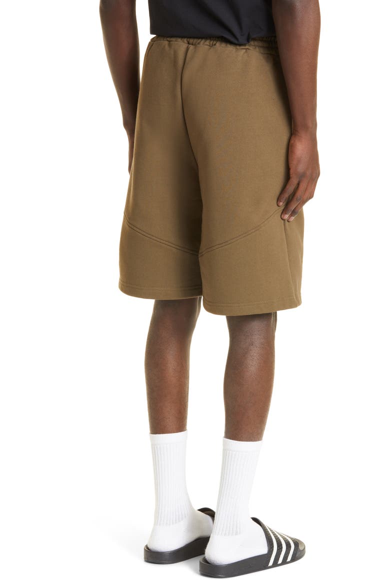 Intel. Embroidered Knit Shorts, Alternate, color, MUD
