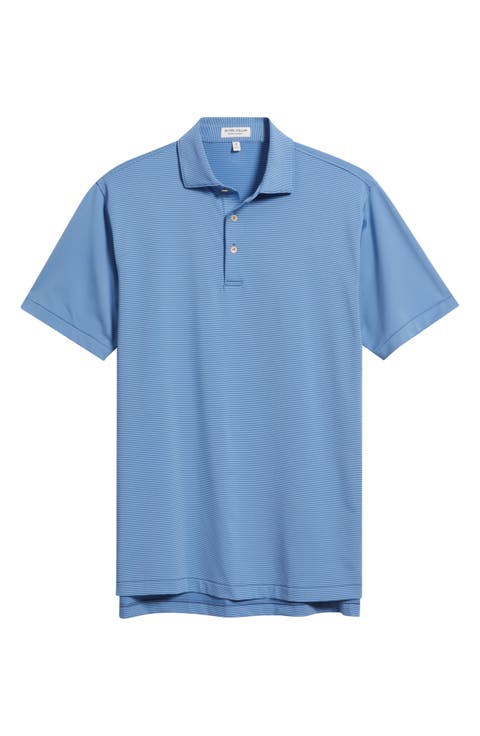 Jubilee Stripe Performance Golf Polo