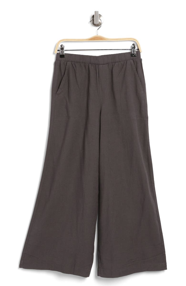 Splendid Capri Palazzo Pants, Alternate, color, Lead