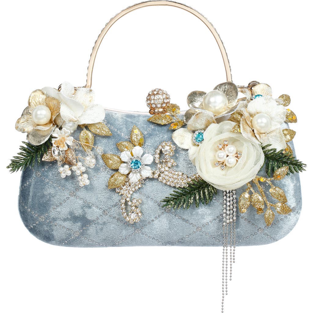 Mark Roberts Blue Bag, Diamond And Gold Ornament In Multi