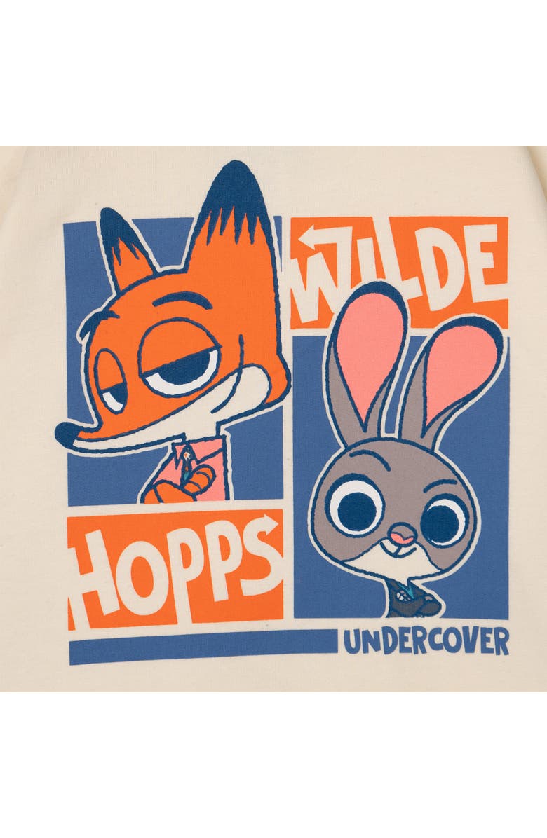 Disney Zootopia Fleece Sweatshirt and Pants Set, Alternate, color, Zootopia Cream Blue
