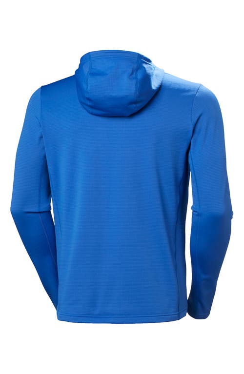 Helly Hansen Versalite Fleece Hooded Jacket In Blue