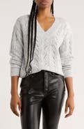 RDI V-Neck Pointelle Sweater