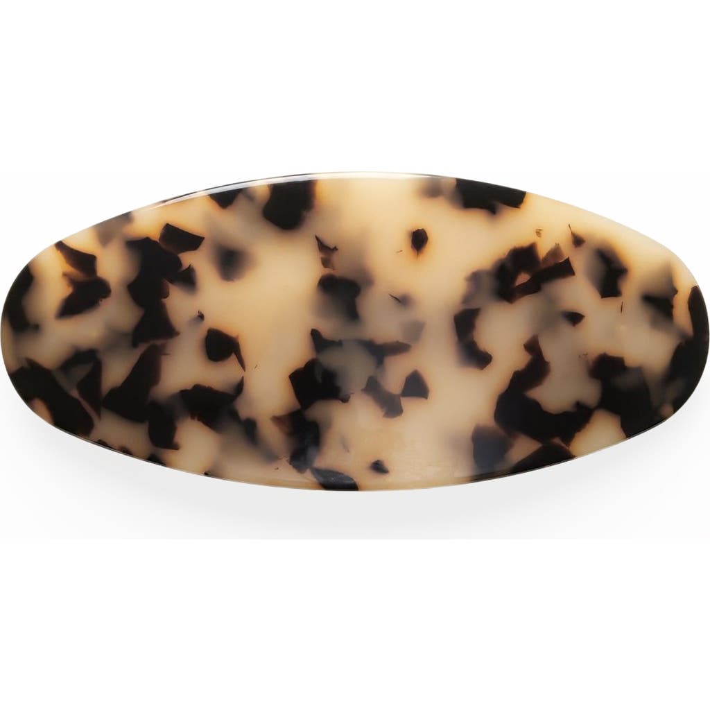 MACHETE Jumbo Oval Barrette in Blonde Tortoise at Nordstrom