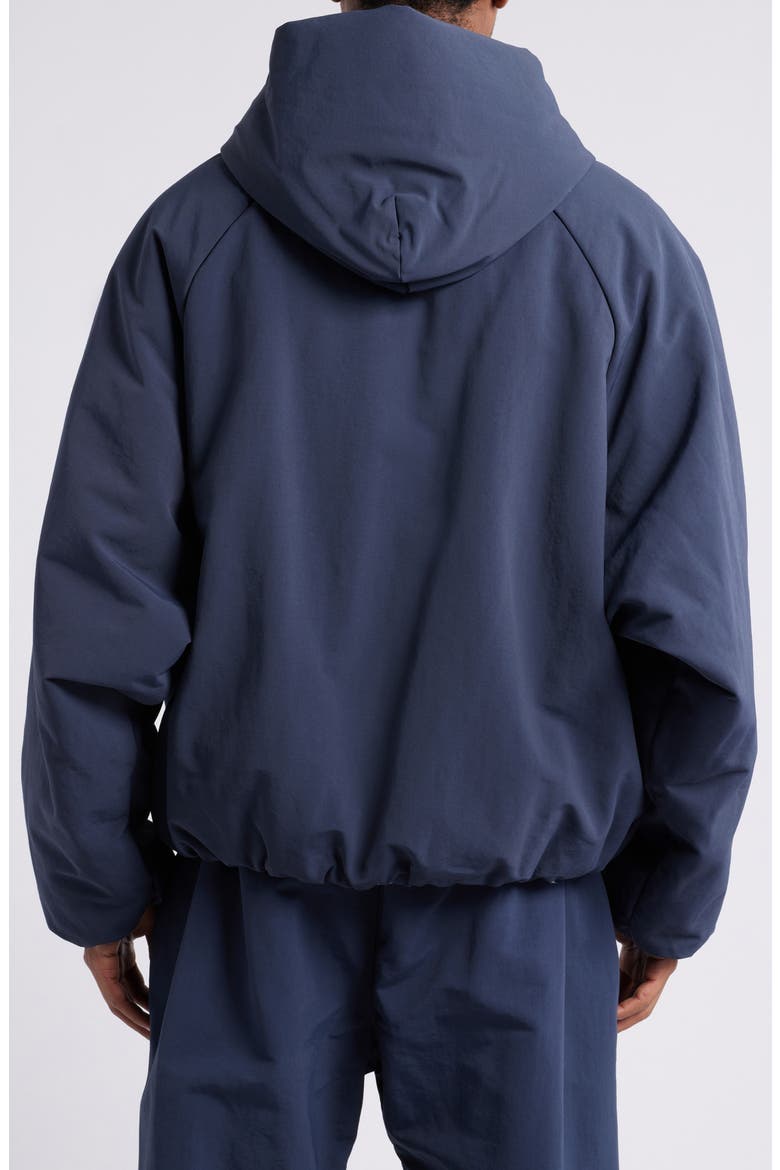 Fear of God Essentials Military Hooded Bomber Jacket (Men) | Nordstrom