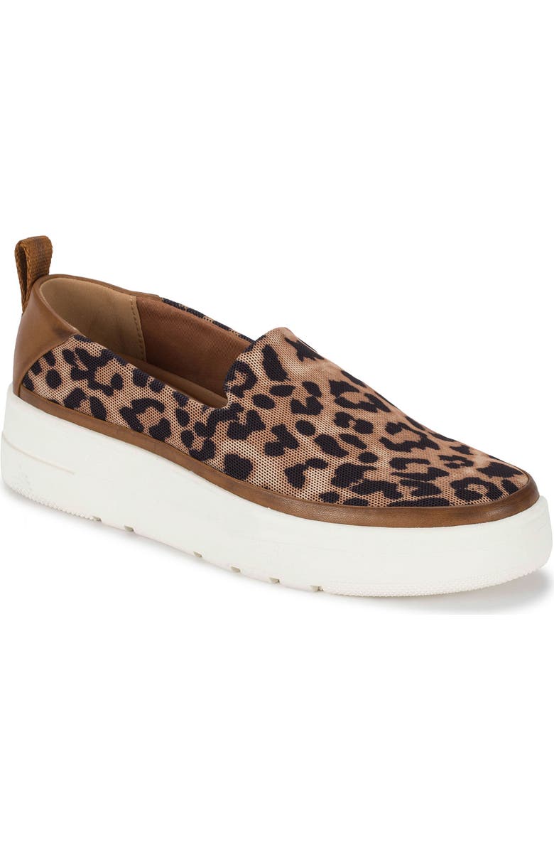 BARETRAPS Nevin Platform Slip-On Sneaker, Main, color, Auburn