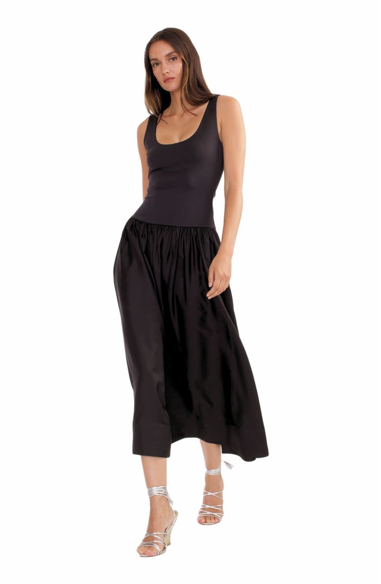 Cynthia Rowley Eloise Drop Waist Dress, Main, color, 