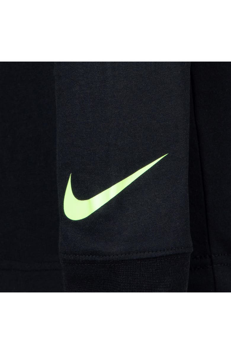 3 Brand Kids' Go Time Long Sleeve T-Shirt, Alternate, color, 023Black