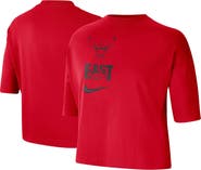 Nike Women's Nike Red Chicago Bulls Essential Boxy T-Shirt