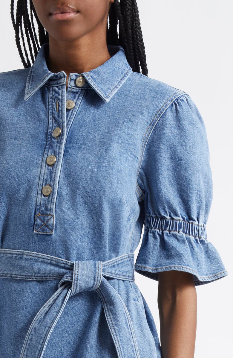 Cinq à Sept Nataly Denim Dress, Alternate, color,