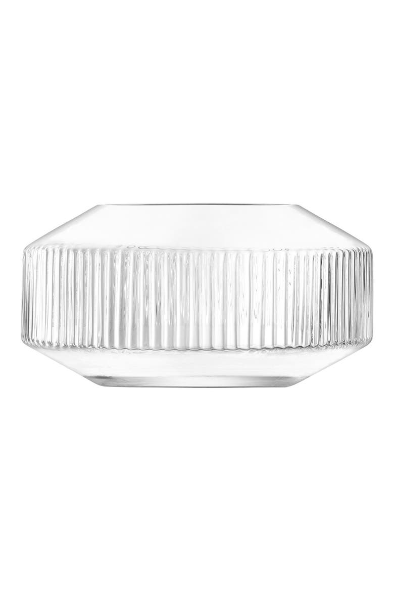 Rotunda Wide Vase, Main, color, CLEAR
