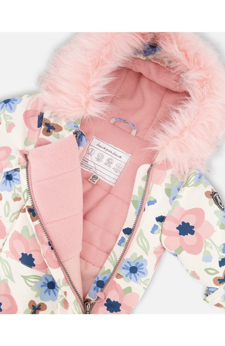 Deux par Deux One-Piece Play Snowsuit Designed for Car Seat, Alternate, color, 