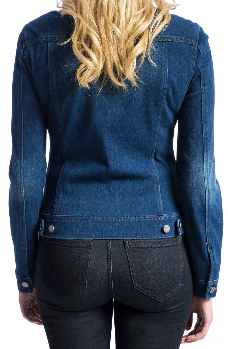 Liverpool Los Angeles Liverpool Knit Denim Jacket, Alternate, color,