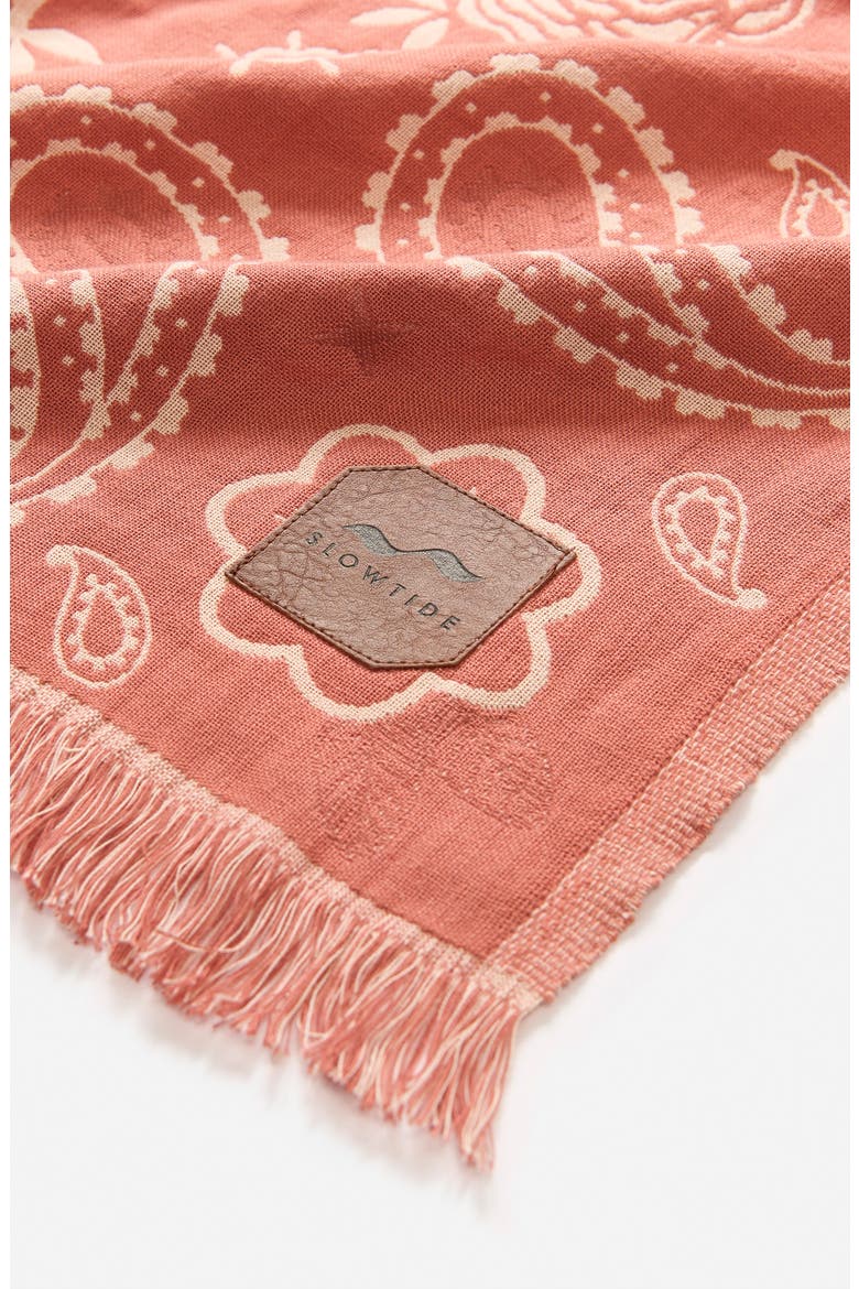 Axel Blanket, Alternate, color, GUAVA