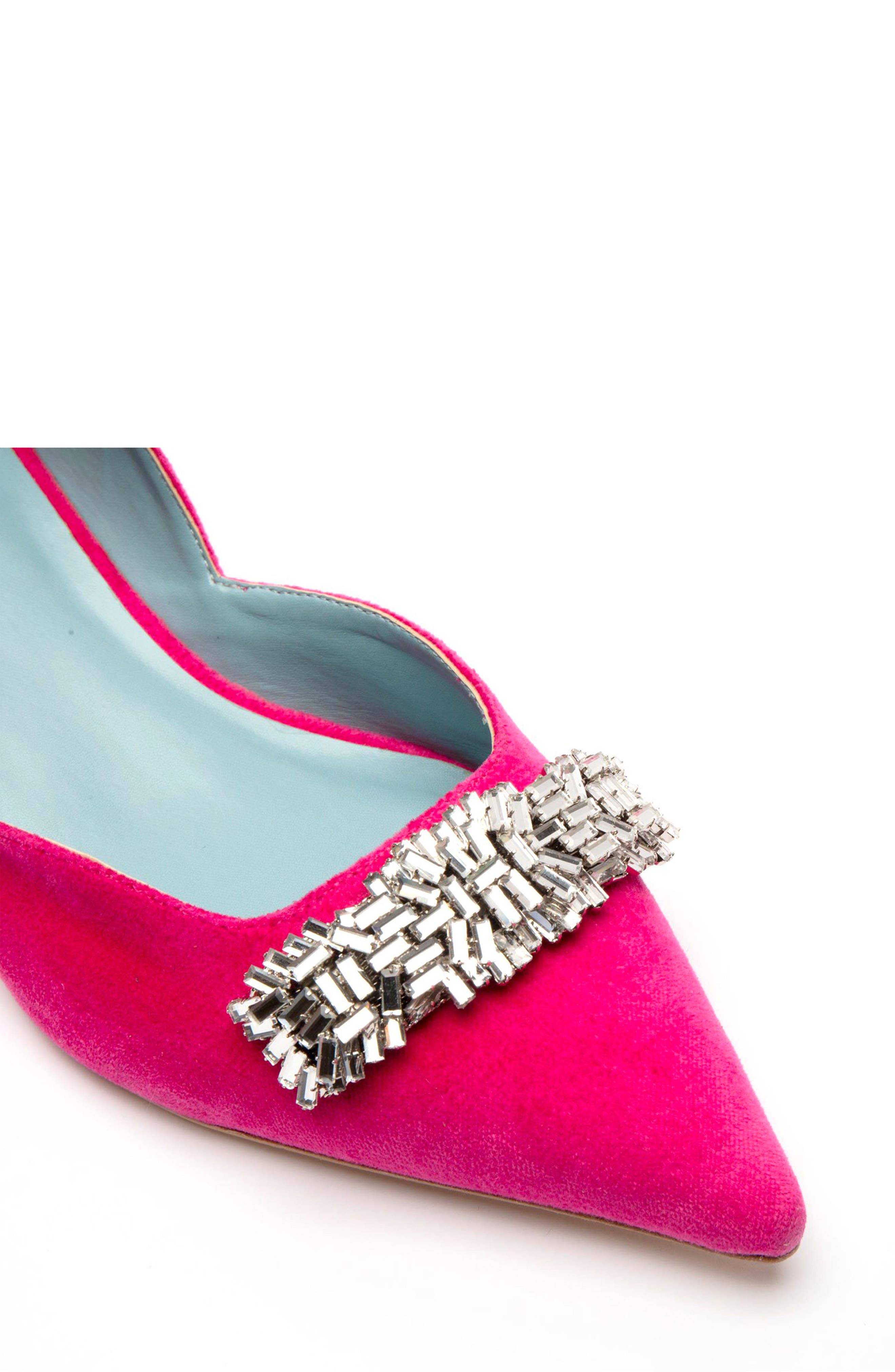 Frances Valentine Paula d'Orsay Pump, Alternate, color, Pink