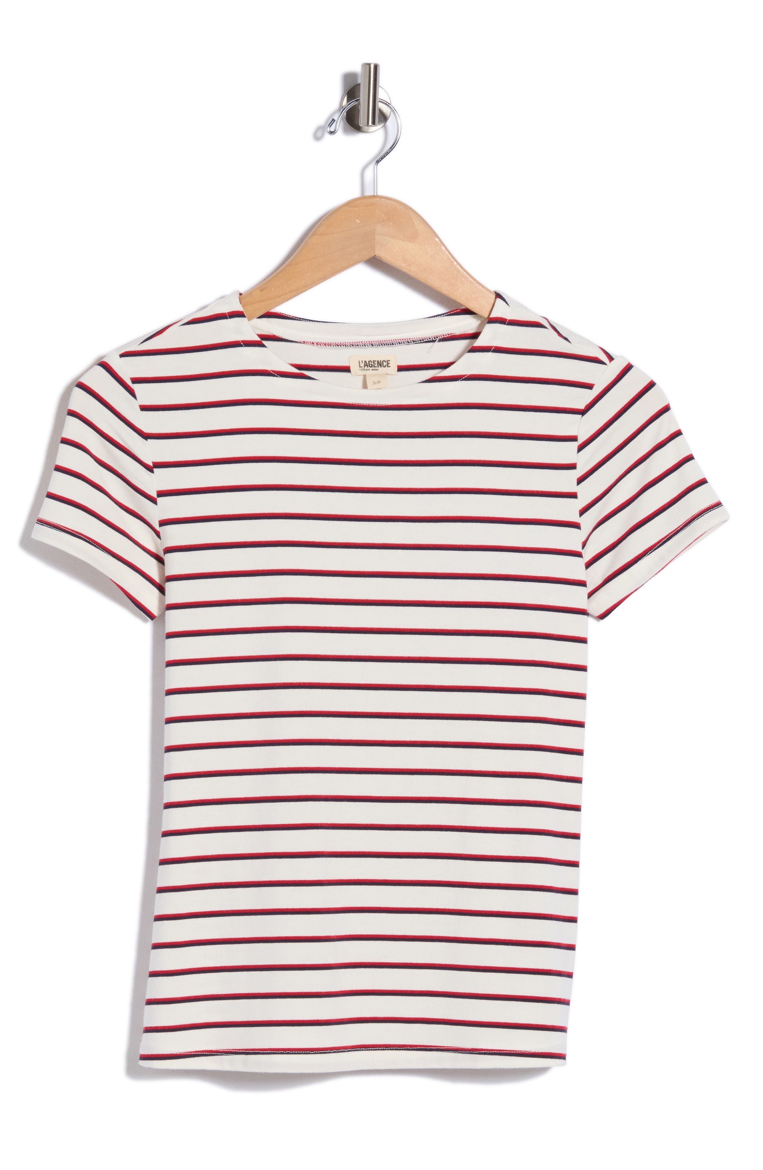 Ressi Stripe Crew T-Shirt