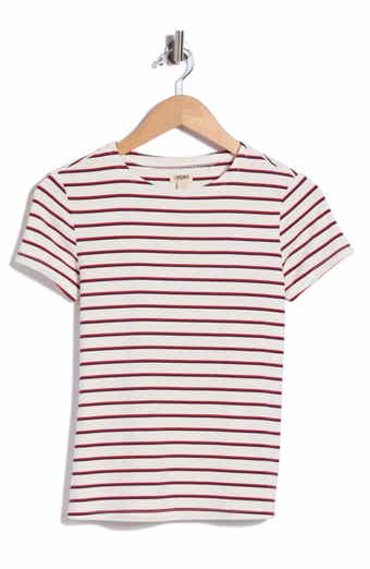 Ressi Stripe Crew T-Shirt
