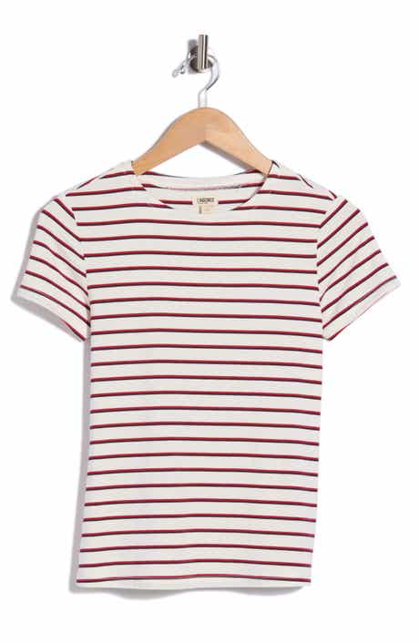 Ressi Stripe Crew T-Shirt