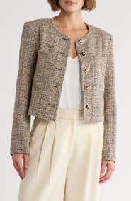 Amanda & Chelsea Lady Like Bouclé Jacket
