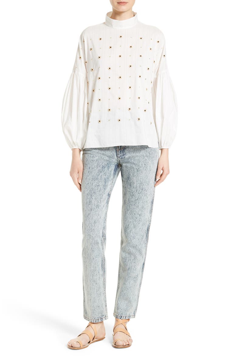 Trish Acid Wash Jeans, Main, color, ACID WASH
