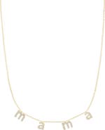 THE SIS KISS Lowercase Mama Necklace