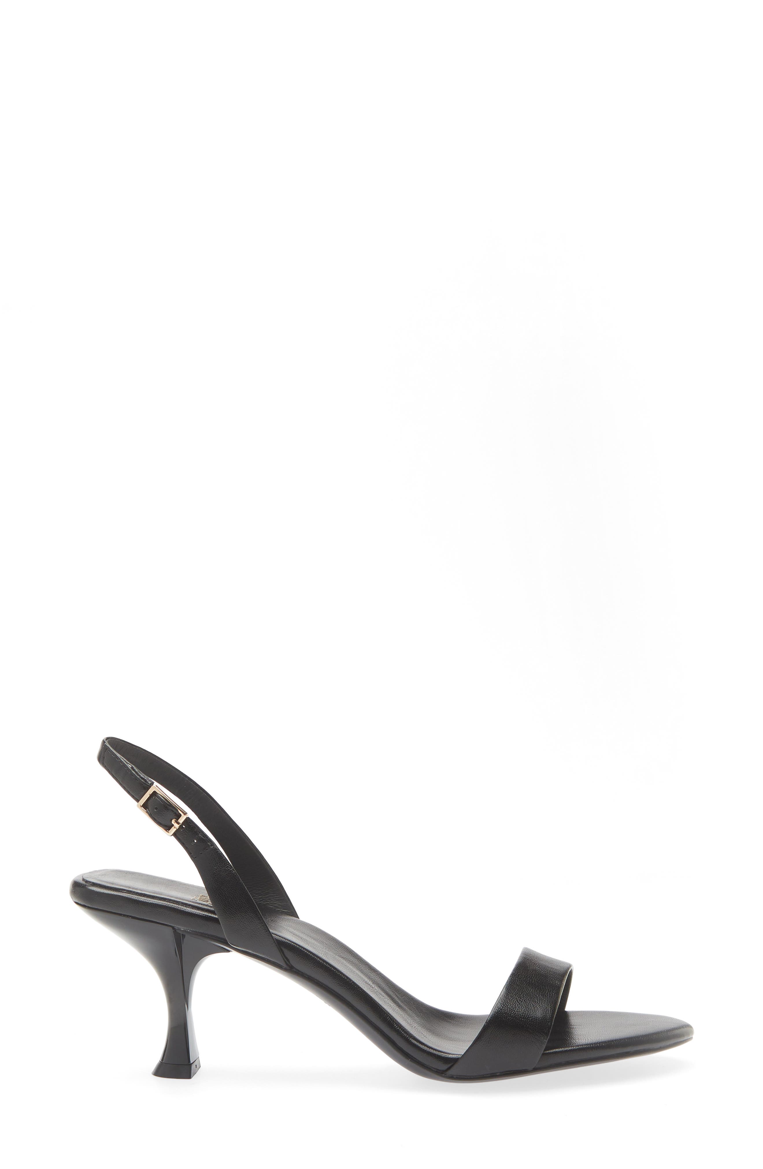 Jeffrey Campbell Augustine Slingback Sandal, Alternate, color, Black