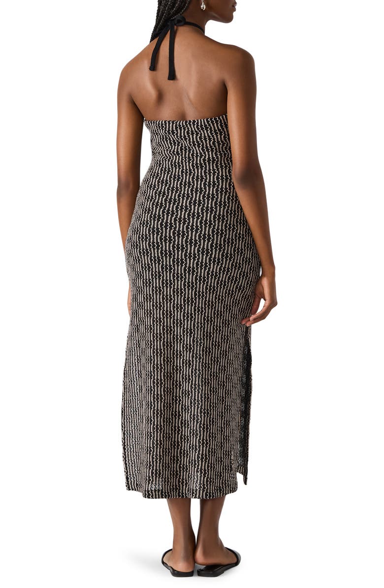 Steve Madden Tatum Halter Midi Dress, Alternate, color,