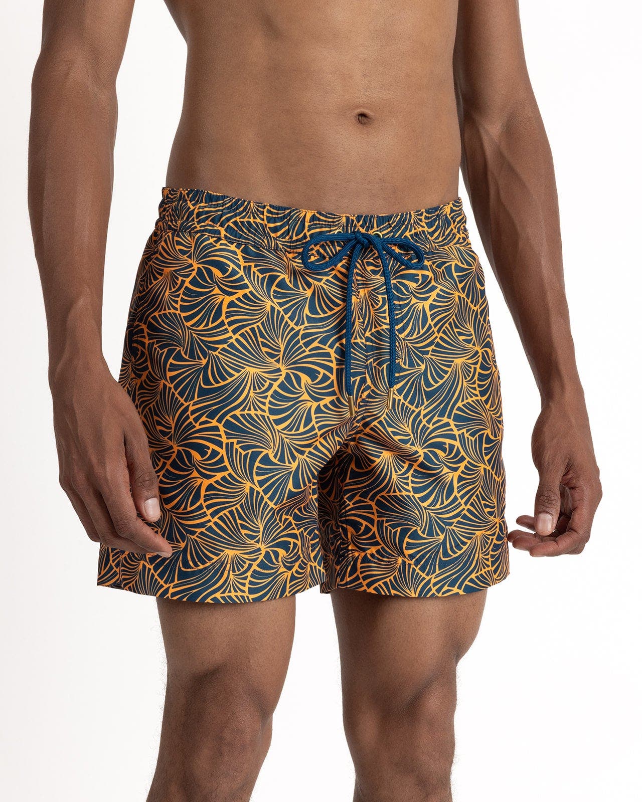PRINCE & BOND Easton Swim Shorts In Rio Print (Men) | Nordstrom