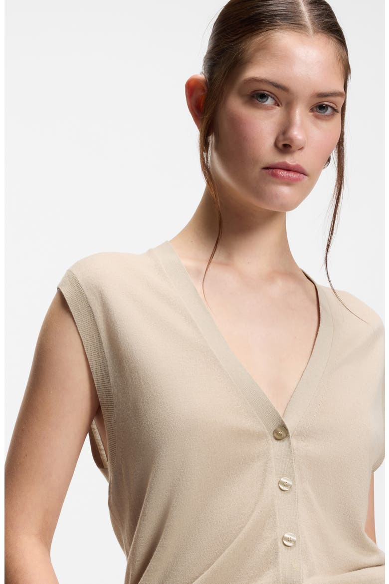 Fumi Sweater Vest, Alternate, color, PUMICE