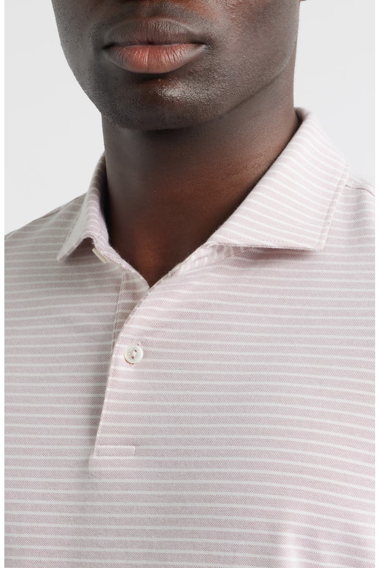 Crown Crafted Albatross Pima Cotton Blend Polo, Alternate, color, FADED SCARLET