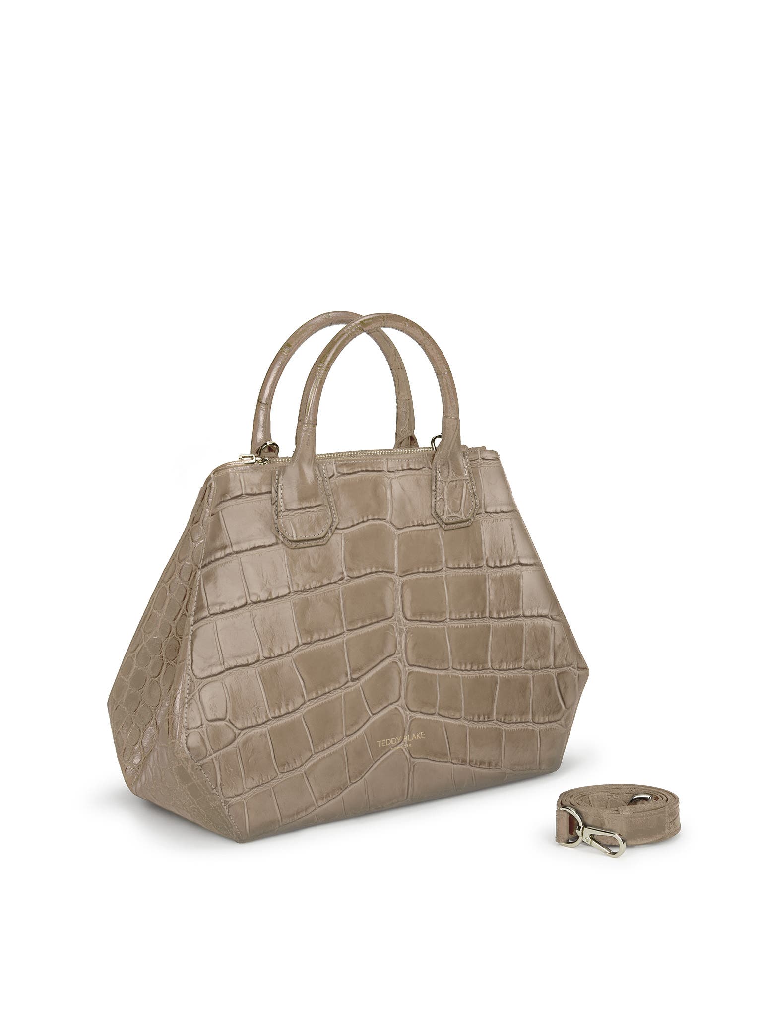 Teddy Blake Vera Croco 14", Alternate, color, Lightbeige