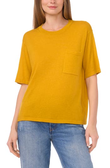 Halogen ® Pocket T-shirt In Gray