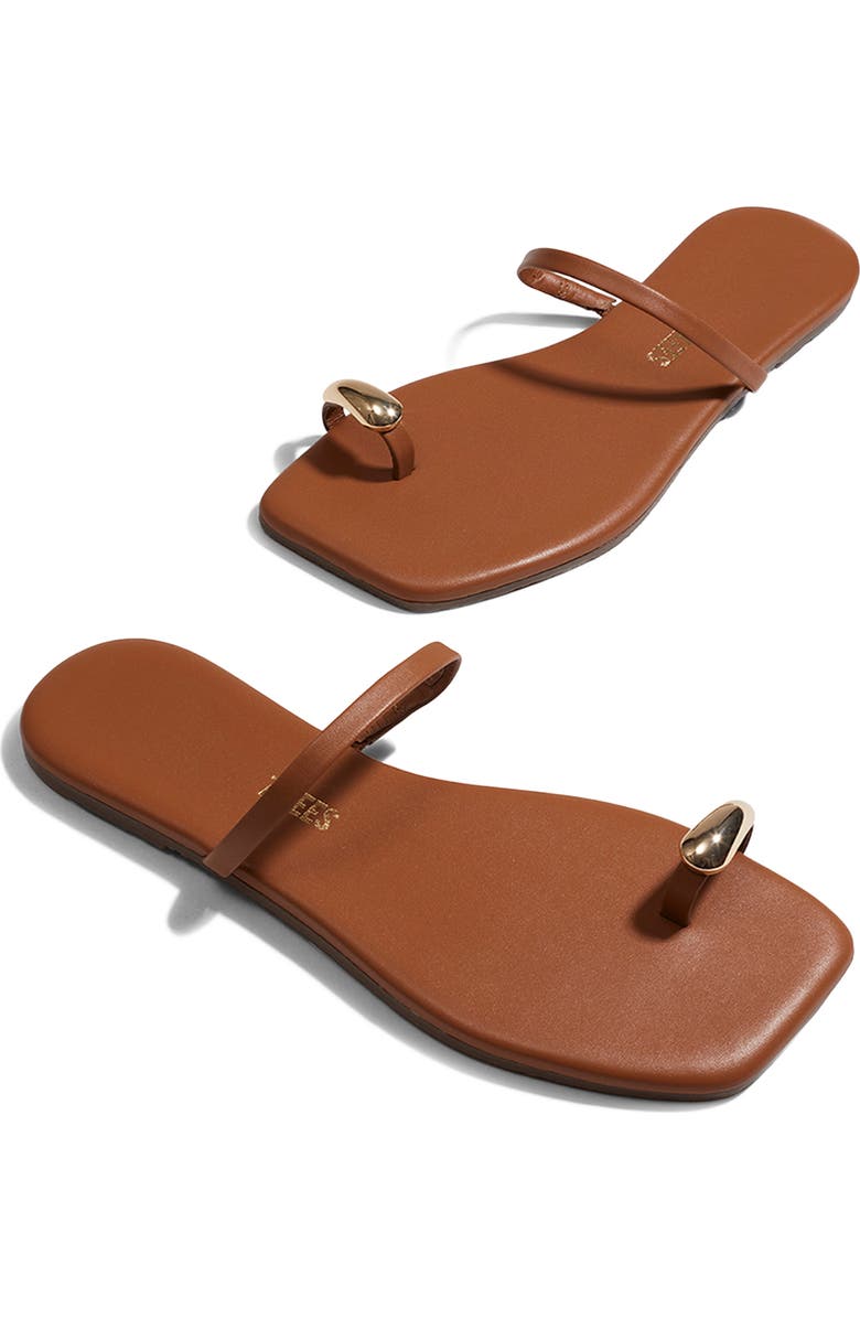 TKEES Colette Toe Loop Sandal, Alternate, color, Au Naturale