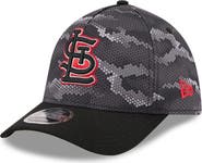 New Era Men's New Era Black St. Louis Cardinals Camo 39THIRTY A-Frame Flex Hat