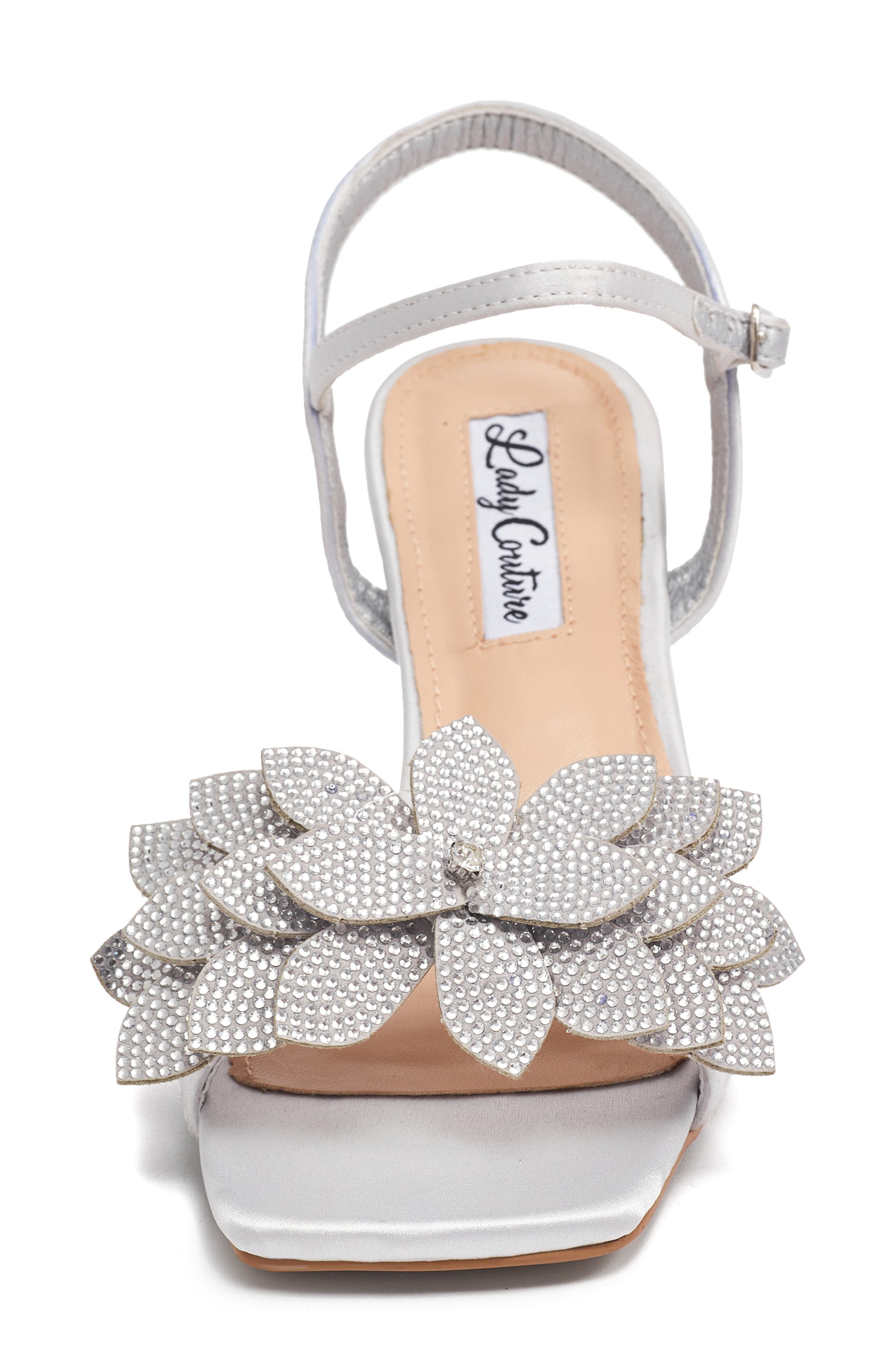 Lorin Ankle Strap Sandal, Alternate, color, SILVER