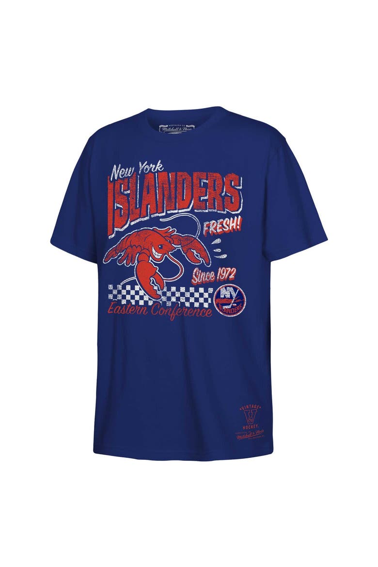 Youth Mitchell & Ness Royal New York Islanders Concession Stand T-Shirt, Main, color, Royal