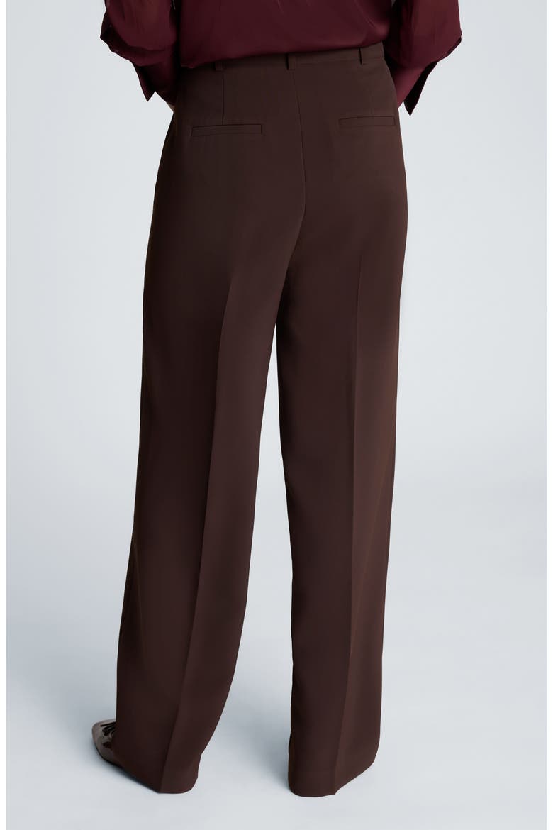 High Waist Wide Leg Slash Pocket Pants, Alternate, color, MEDIUM BARK