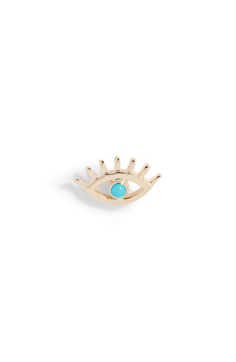 x Mel Soldera Lash Evil Eye Single Earring
