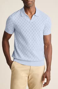 Bonobos Johnny Collar Pointelle Knit Polo