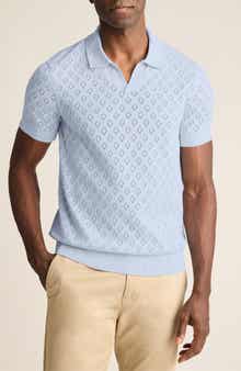 Bonobos Johnny Collar Pointelle Knit Polo