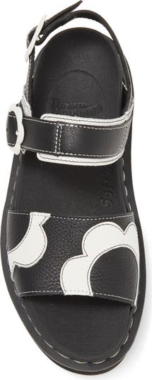 Voss Mono Floral Slingback Sandal